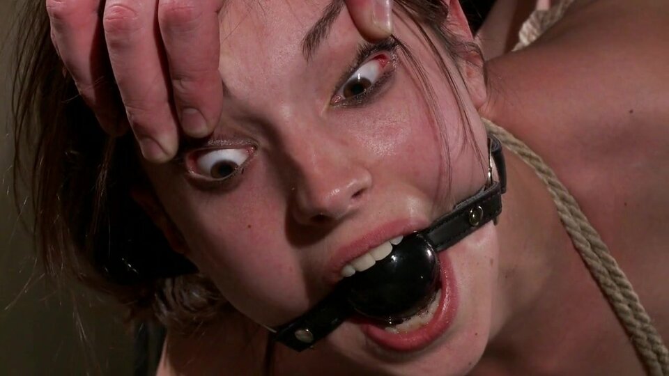 Skinny Kristine in Crazy Extreme BDSM clip